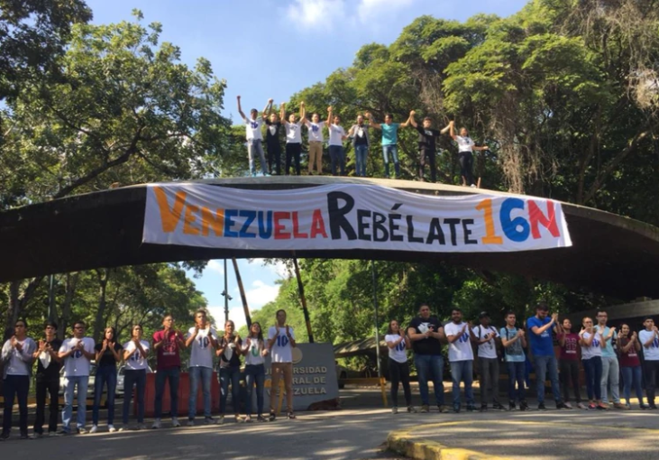 Los estudiantes serán uno de los actores de la manifestación contra Nicolás Maduro convocada para el 16 de noviembre