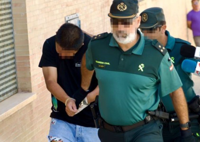 Sospechoso de asesinar a Erica Vanessa Reyes en Utrera, España. Foto: Europa Press.