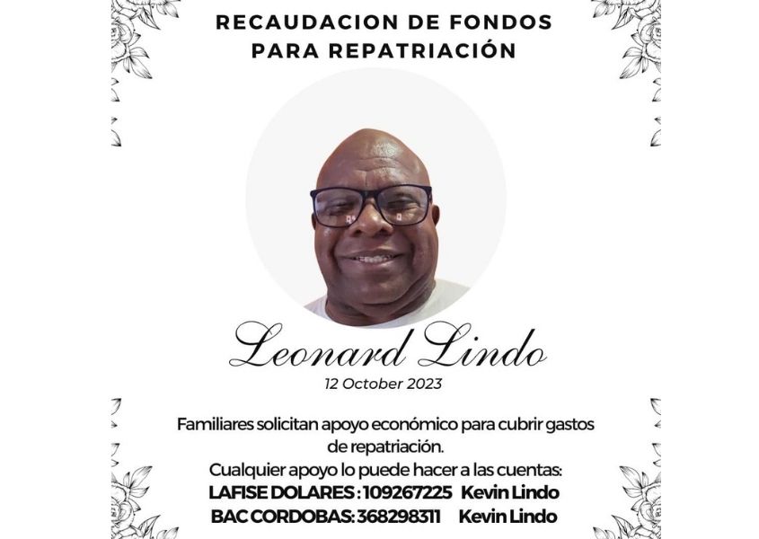 Leonard Harold Lindo muere en Texas